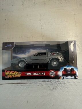 Jada Hollywood Rides Back to the Future Die-Cast Time Machine 1/32 Scale Model